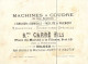 MACHINES A COUDRE A CARRE Fils BLOIS 8&10 Place De La Fillasse  Chasseurs Chiens Becasses RV - Blois