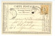 CARTE PRECURSEUR Envoyé à La Fabrique De Biscuits DEDRON Et CHAUVIN à CHABLIS 89 YONNE ( Cachet De Départ NEVERS 58 ) - 1849-1876: Periodo Clásico