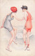 SUZANNE  MEUNIER LES PARISIENNES A LA MER   FEMMES MAILLOTS DE BAIN SERIE 74 N°3 - Meunier, S.