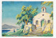 CPSM 10.5 X 15 Barre Dayez Village Bord De Mer  Chapelle Scans Recto Verso - 1900-1949