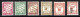 TAXES 1893-1935 Y&T N° 34 / 36 / 40 / 46 / 48 / 54 NEUFS * - MH -  - 1859-1959 Mint/hinged