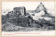 30241 / Valais - GORNERGRAT Hotel BELVEDERE Mont Cervin 1903 à RABEL Pont Saint Pierre Eure-PHOTOGLOB 376 - Other & Unclassified