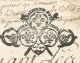 N°1984 ANCIENNE LETTRE PAR DEVANT LES NOTAIRES ROYAUX A SOISSONS A DECHIFFRER DATE 1685 - Historical Documents