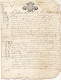 N°1984 ANCIENNE LETTRE PAR DEVANT LES NOTAIRES ROYAUX A SOISSONS A DECHIFFRER DATE 1685 - Documenti Storici