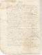 N°1984 ANCIENNE LETTRE PAR DEVANT LES NOTAIRES ROYAUX A SOISSONS A DECHIFFRER DATE 1685 - Documenti Storici