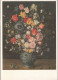 Deutsche Bundespost Schmucktelegramm Blumen In Blauen Vase  LX A - Briefe U. Dokumente