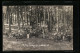AK Hammelburg, Uniformierte Soldaten Beim MG-Lehrkurs 1918  - Hammelburg