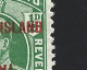 Penrhyn Island 1914 KEVII 1/2d Vermilion Overprint Pair MLH , One No Stop After Island Variety - Penrhyn