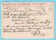 CP Publicitaire UCCLE Gaston LEBRUN Av Du Prince D'Orange 230 TP Petit Sceau 20 VIII 1942  - 1935-1949 Small Seal Of The State