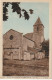 AL25 -(17) SAINT HILAIRE DE VILLEFRANCHE  -  L ' EGLISE  -  CARTE COLORISEE  -  2 SCANS - Autres & Non Classés