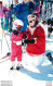 SARAH FERGUSON DUCHESSE D'YORK A VERBIER  AVEC SES FILLES 1995 PHOTO DE PRESSE  ANGELI 27 X 18 CM R5 - Célébrités