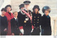 MONACO LE PRINCE ALBERT ET SES SOEURS  FETE NATIONALE 1998 PHOTO DE PRESSE AGENCE  ANGELI 27 X 18 CM R1 - Personalità