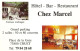 *Carte Visite Hôtel Bar Restaurant - Chez Marcel à Cruet (73) - Visiting Cards