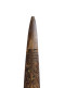 19th Century Indonesian Carved Swordfish Bone With Stand - Otros & Sin Clasificación