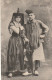 ALnw 3-(01) COSTUMES BRESSANS - COUPLE EN TENUE TRADITIONNELLE - 2 SCANS - Unclassified