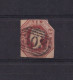 TIMBRES N° 6  DE 10 PENCE .TRES FORTE COTE.UN COIN MANQUANT .A VOIR DE PRES.. INTERESSANT. . - Oblitérés