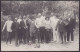 CPA Escrime Fence Le Crotoy Fleuret Carte Photo Rppc - Fencing