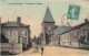 08 ARDENNES - VONCQ La Mairie Et L'Eglise, Carte Toilée - Other & Unclassified