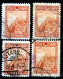 Turkey / Türkei 1926 ⁕ Ankara Fortress 15 Ghr. Mi.852 ⁕ 4v Used - Usados