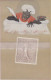 CPA REIMPRESSION D'UNE CARTE ANCIENNE '' FAUT PAS OUBLIER D'AFFRANCHIR'' - Stamps (pictures)