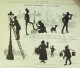 La Caricature 1884 N°218 L'assaut D'un Gendre Draner SorelTrock - Magazines - Before 1900