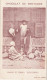 CHROMO IMAGE (7x12)  CHOCOLAT DE BRETAGNE  Maisons Et  Femmes Egyptienne  (  B.bur Chromo) - Sonstige & Ohne Zuordnung