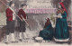 CE Nw1- RETOUR DES CHAMPS - EN TOURNANT DEUS CAMS -  TYPES DES PYRENEES   - CARTE COLORISEE N° 3314 - Personnages