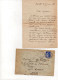 Lot De Vieilles Cartes, Enveloppe, Et Lettres (Tout Est Sur Les Photos) - Manuscrits