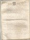 N°1988 ANCIENNE LETTRE ACTE DE NOTAIRE A SOISSONS A DECHIFFRER DATE 1648 - Documentos Históricos