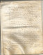 Delcampe - N°1988 ANCIENNE LETTRE ACTE DE NOTAIRE A SOISSONS A DECHIFFRER DATE 1648 - Documenti Storici