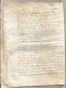 Delcampe - N°1988 ANCIENNE LETTRE ACTE DE NOTAIRE A SOISSONS A DECHIFFRER DATE 1648 - Historische Dokumente