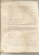 Delcampe - N°1988 ANCIENNE LETTRE ACTE DE NOTAIRE A SOISSONS A DECHIFFRER DATE 1648 - Documenti Storici