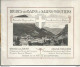 JP / Livret TOURISTIQUE Brides-les-bains SALINS-MOUTIERS Source MALADIES Station Thermale Medecine 1918 - Tourism Brochures