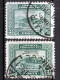 Turkey / Türkei 1930 ⁕ Railroad Bridge 2 ½ Ghr. Mi.896 ⁕ 2v Used - Oblitérés