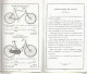 Delcampe - GG / Livret Tarif Catalogue CYCLE BETTINA TOURS Avec Ses Deux Plaques Identité Acier Velo Bicyclette Cyclisme - Deportes