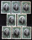 Turkey / Türkei 1926 ⁕ Mustafa Kemal ATATÜRK 25 Ghr. Mi.853 ⁕ 7v Used - Used Stamps