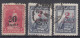 Turkey / Türkei 1929 ⁕ Overprint  Mi.882 & Mi,883 ⁕ 3v Used - Usados