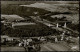 Ansichtskarte Laubach (Hessen) Luftbild Mit Autobahnbrücke 1962 - Laubach