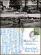 Ansichtskarte Sprockhövel 4 Bild: Hauptstraße, Freibad, Stadt 1962 - Sonstige & Ohne Zuordnung