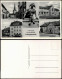 Ansichtskarte Schöppenstedt Straße, Neue Schule, Schloß, Eulenspiegel 1961 - Andere & Zonder Classificatie