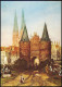 Foto Lübeck Holstentor 1800/1993 Foto - Autres & Non Classés