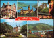 Ansichtskarte Bacharach Mehrbildkarte Mit 5 Ortsansichten 1980 - Bacharach