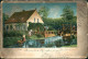Ansichtskarte Neu Zauche   Kannomühle Spreewald 1904  Gel. Stempel Cottbus - Autres & Non Classés