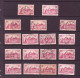 Delcampe - FRANCE GROS  LOT DE TIMBRES ANCIENS 1876/1960 OBLITERE - Collections