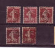 Delcampe - FRANCE GROS  LOT DE TIMBRES ANCIENS 1876/1960 OBLITERE - Collections