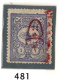 1917 - Impero Ottomano N° 481 Soprastampato - Nuovi