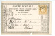 CARTE PRECURSEUR Envoi De DELOGE De LAMOTTE BEUVRON 41 Pour L'hopital Marchand De Sacs à ORLEANS - 1849-1876: Periodo Classico