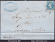 FRANCE N° 29B SUR LETTRE AVEC ETOILE DE PARIS ÉVIDÉE DU 21/07/1869 - 1863-1870 Napoleon III With Laurels