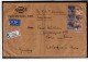 1939 , High Franking , 1 $ , 3 Stamps ,5,10,30 C. On Registered Airmail Cover To Germany, " SINGAPORE-REGISTERED" #186 - Malayan Postal Union