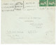 174 X 2 Pasteur 30 C. (53) Lettre Au Tarif Frontalier Avec La Belgique   RARE  Tarifs Du 01-08-1926 - 1922-26 Pasteur